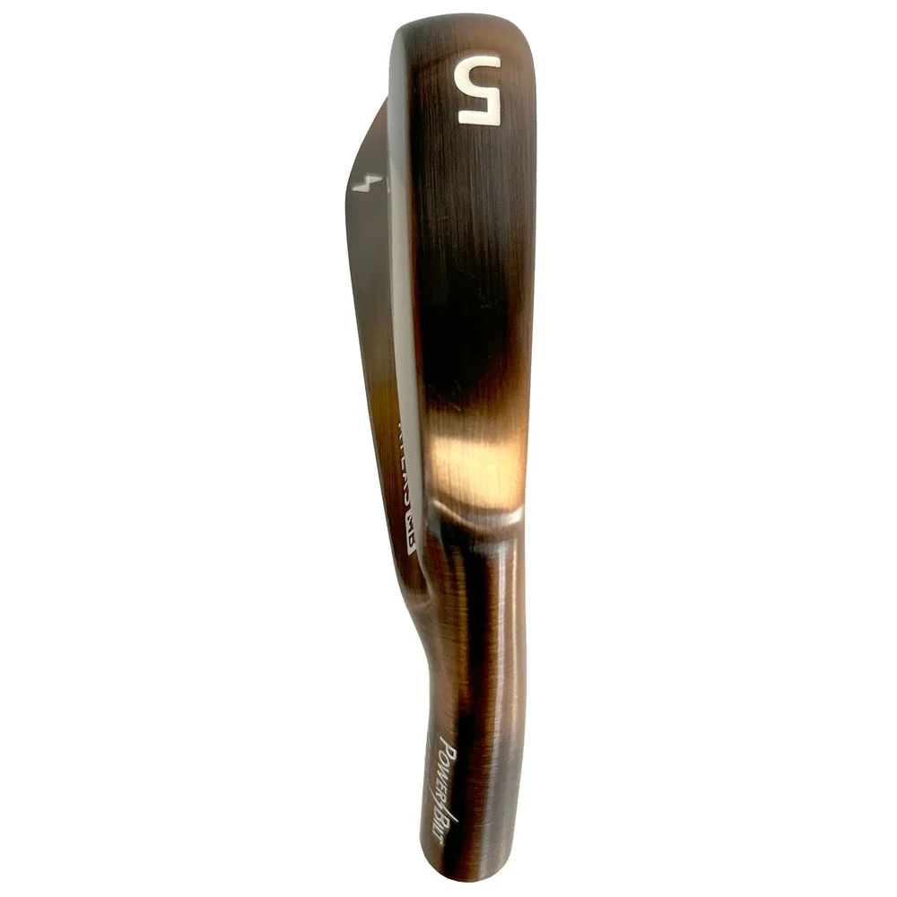 POWERBILT ATLAS MB BRONZE FINISH IRONS .370 (HEADS ONLY) - Image 3