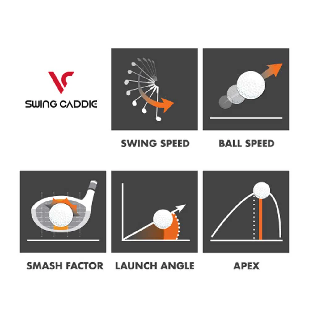 SWING CADDIE SC300i VOICE PORTABLE LAUNCH MONITOR - Image 11